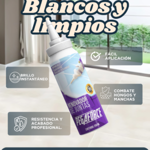 Renovador De Juntas Pegaforce 250ml - Blanco